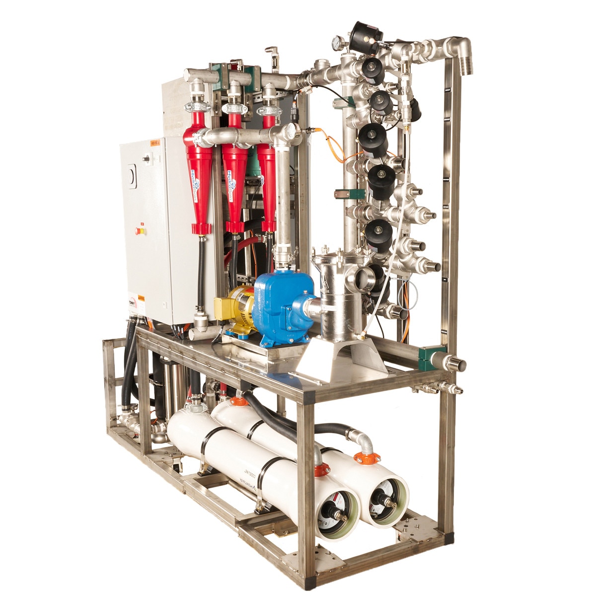 side view of TCWS Water Treatment